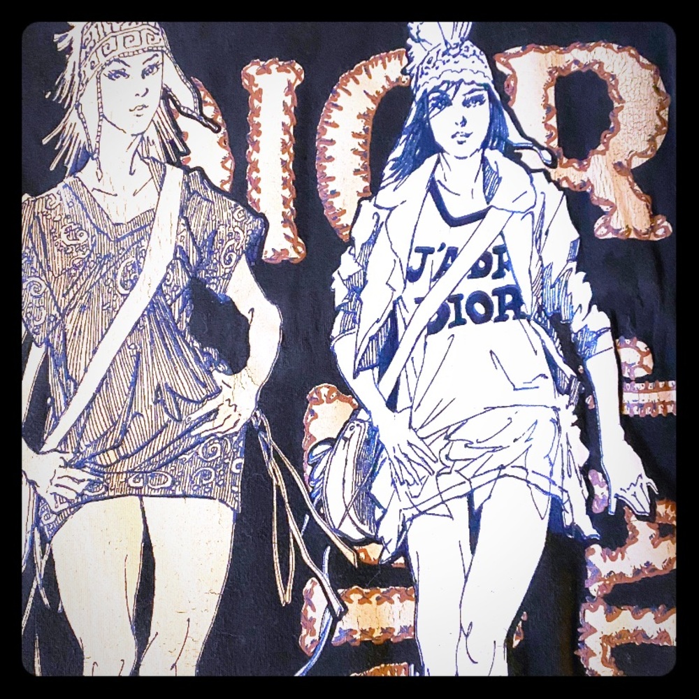 Vintage J’adore Christian Dior T Shirt Tee Models
